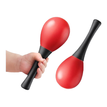 Red sand hammer baby newborn grasping hearing pursuit training toy can chew early education hand rattle baby