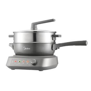 Midea titanium ceramic wear-resistant split high-power electric frying pan