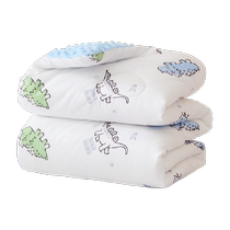 Mercury Childrens Class A Cotton Gauze Spring and Autumn Beanie Blanket Hypoallergenic Antibacterial Winter Blanket Washable Quilt Core 24 New Products