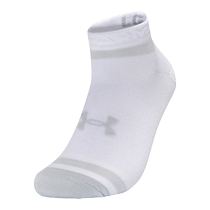 Under Armor Official Essential Couples Training Sports Shallow Socks-3 Pairs 1382958