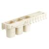 New kitchen rack wall-mounted tool multi-functional storage rack chopstick cage rack without punching with hook to hold rags