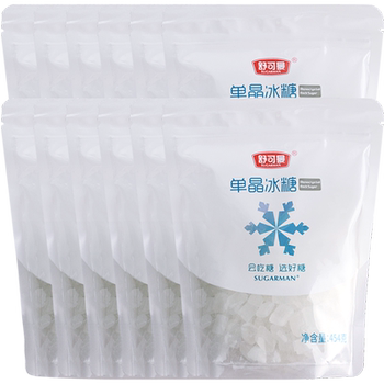 Schukoman single crystal rock sugar 454g 12 bags for tea