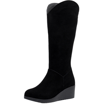 Long fashion boots large size thick sole boots fashion wedge boots