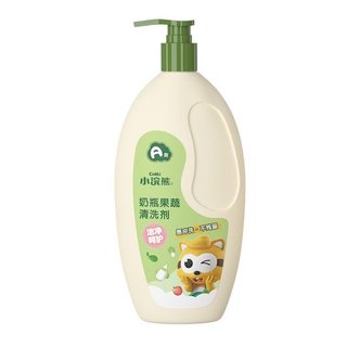 小浣熊奶瓶清洗剂果蔬清洁剂婴儿专用洗奶瓶液宝宝餐具玩具洗洁精