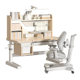 Boke elementary school children's solid wood lift table and chair set