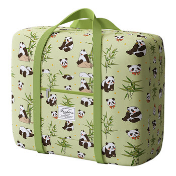 Double-layer thickened oxford quilt storage bag large capacity