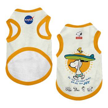 Snoopy co-branded nasa cartoon sports pet vest