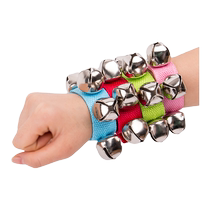 Childrens hand bell Orff percussion instrument dance wrist bell kindergarten bell toy string bell foot bell hand bell