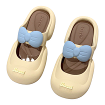 New Mary Rare Cave Shoes Women Eva Thick Bottom Outside Wearing Shit Sensation Home Stay-at-home Non-slip Slippers Summer 2925