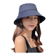 New fisherman hat for women black spring and summer outdoor all-match face-showing small sun sun protection visor hat basin hat for men trendy