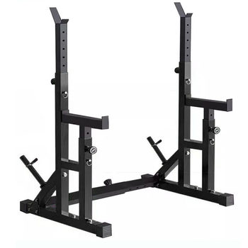 Strength training machine barbell rack home bench press squat rack