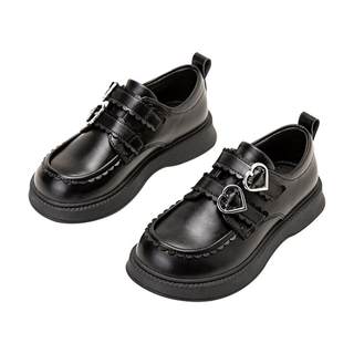 Fuluo mi girls' princess leather shoes spring and autumn new style