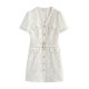 Dress ສັ້ນ lace stubborn ແລະ elegant