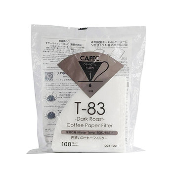 Sanyo CAFEC ເຈ້ຍການກັ່ນຕອງຍີ່ປຸ່ນ T90T92T83 ກາເຟ V60 conical abaca + ແສງສະຫວ່າງ, ຂະຫນາດກາງແລະຊ້ໍາ roasting paper