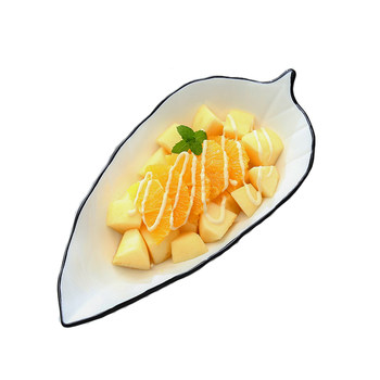 Series western food plates steak plates breakfast plates simple