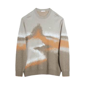 Smooth and skin-friendly fashionable round neck slim sweater Smooth and skin-friendly fashionable round neck slim sweater