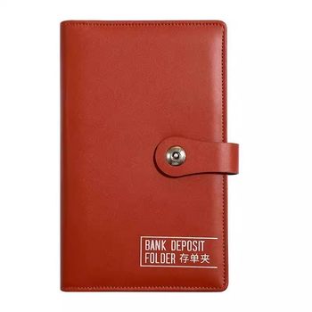 Certificate of deposit storage this bank's fixed deposit order collection book, bill storage check clip book, passbook, bill sorting book deposit cash