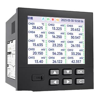 3.5-inch paperless recorder multi-channel temperature patrol