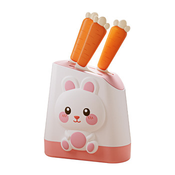 Children's mini vegetable cutting and fruit knife does not hurt hands