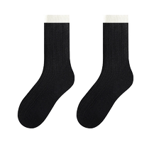 Duidui socks womens summer thin long socks Zhuji ins trendy summer mesh breathable mid-calf socks with small leather shoes