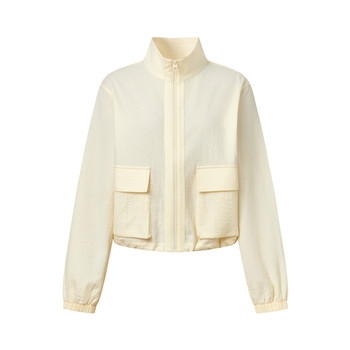 Polowalk stand collar coat ຊຸດກະໂປງ a-line