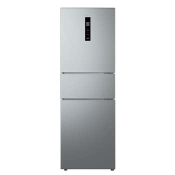 Midea 249 three-door refrigerator for home rental small dormitory official ultra-thin first-level energy-saving bass air-cooled frost-free