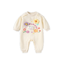 Baby clothes autumn clothes baby girls onesies infants and toddlers cute and super cute going out clothes long-sleeved sweatshirts spring and autumn