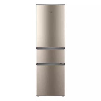 Haier 219 liter three-door refrigerator for rental home use