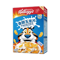 Kelloggs imported childrens cereal sweet corn flakes 300g*1 box ready-to-eat cereal breakfast meal replacement satiety