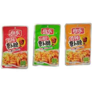 湖南特产向东萝卜脆*26g山椒香辣萝卜干下饭菜麻辣酱泡咸菜小零食