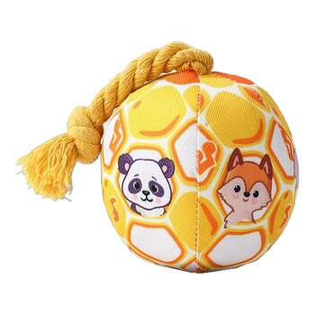 Dog toy ball plush sound making toy