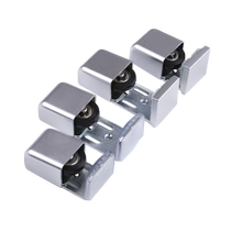 Sliding door anti-swing device electric induction door automatic door locator fixed frame door adjustable anti-swing device ground wheel