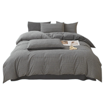 Pure cotton washed cotton quilt cover single piece pure cotton 150x200x230 quilt cover student dormitory single 1 5m mattress cover