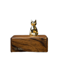 Witch Ark Cat series music box clockwork rotating solid wood metal movement music box teacher holiday gift