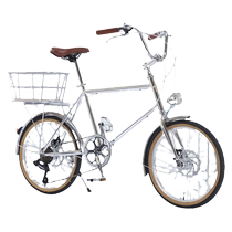Phoenix Commuting Bicycle Adult Mens and Womens Shimano Variable Speed ​​Retro Commuting Ultra-Light FR168 Bicycle