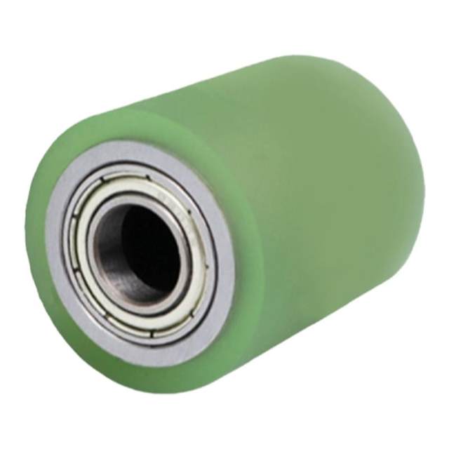 Driven wheel rubber-plated wheel spot assembly line roller pulley
