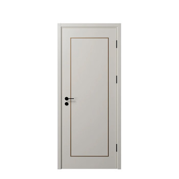 Invisible door wooden door modern simple narrow edge no paint european style