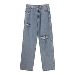 Plusmall Yang Tianzhen Large -size Hot Girl Pants Children Spring and Summer Large -size straight tube fat mm