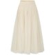 LaceMade White Moon Dream Weaver French Retro Romantic Lace Mesh Fishbone Bra Skirt Fairy Skirt Suit