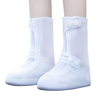 Waterproof and anti-slip shoe cover thickened and wear-resistant