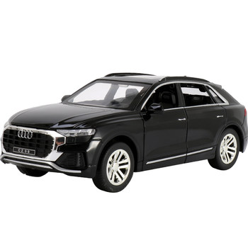1:24 Audi Q8 Car Model Large Off-Road Vehicle Suv Simulation Alloy Children's Toy Car Boy's Ornament Collection