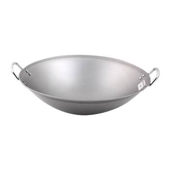 Concave induction cooker special stainless steel pot commercial iron pot