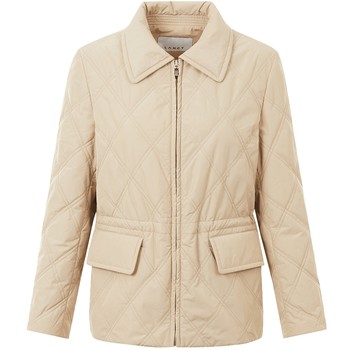 Langzi 2024 winter light and thin simple short high-end diamond cotton jacket for women Langzi 2024 winter light and thin simple short high-end diamond cotton jacket for women