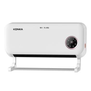 Konka punch-free bathroom heater graphene heating