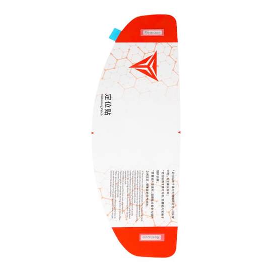 摩多狼摩托车头盔防雾贴电动车高清透明镜片贴全盔贴头盔膜通用型