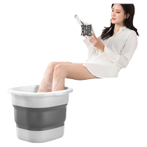 Foldable foot bath bucket household portable foot bath foot bath over calf foot bath massage health bucket artifact