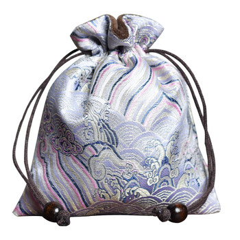 Wenwan play storage bag with velvet drawstring