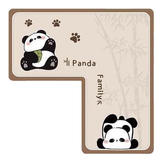 l型硅藻泥卡通浴室地垫吸水卫生间厕所洗手间门口卫浴地毯防滑垫