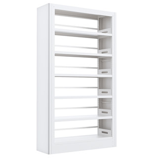 钢制图书馆书架家用落地置物架儿童书柜客厅绘本架简易铁艺储物架