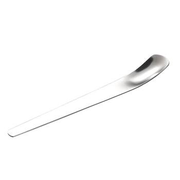 Stainless steel dessert spoon high-value yogurt special spoon flat head coffee scoop ice cream long handle scoop household use